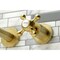 Kingston Brass KS8057BX Wall Mount Tub Faucet, Brushed Brass KS8057BX - alternate 3
